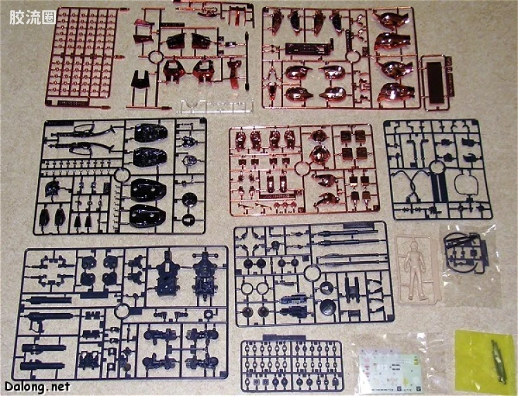 MG 彩色电镀版 MS-06S 指挥官型扎古Ⅱ[夏亚·阿兹纳布尔专用机] 彩色电镀版 - 图片